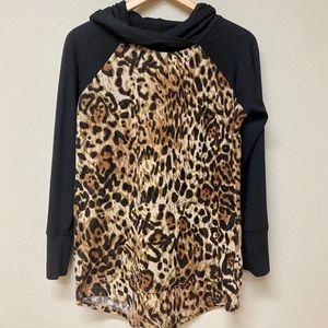 BNWOT LuLaRoe Amber Black Cheetah Sz M